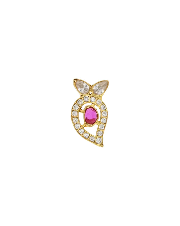 Royal Mango Blossom Ear Studs