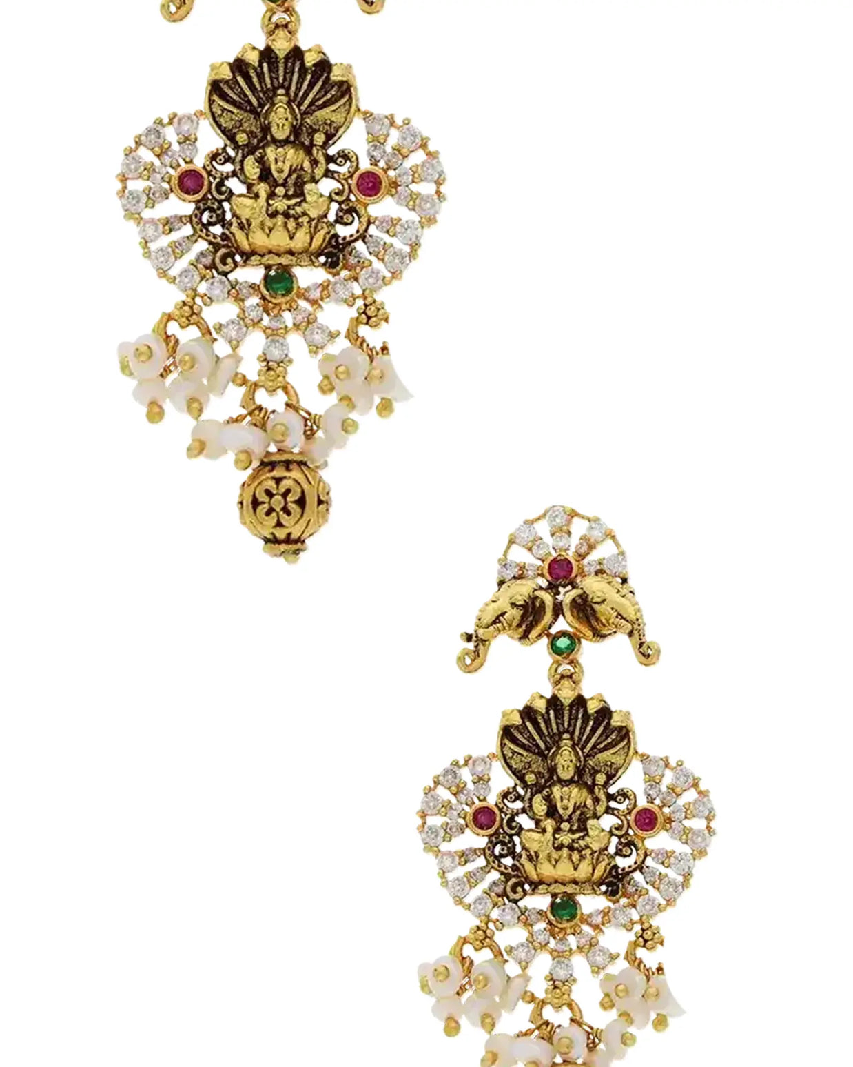 Vintage Lakshmi Jhumkas: Royal Elegance