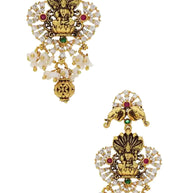 Vintage Lakshmi Jhumkas: Royal Elegance