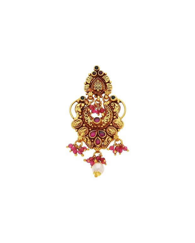 Glimmering Heritage: Chandbali Elegance