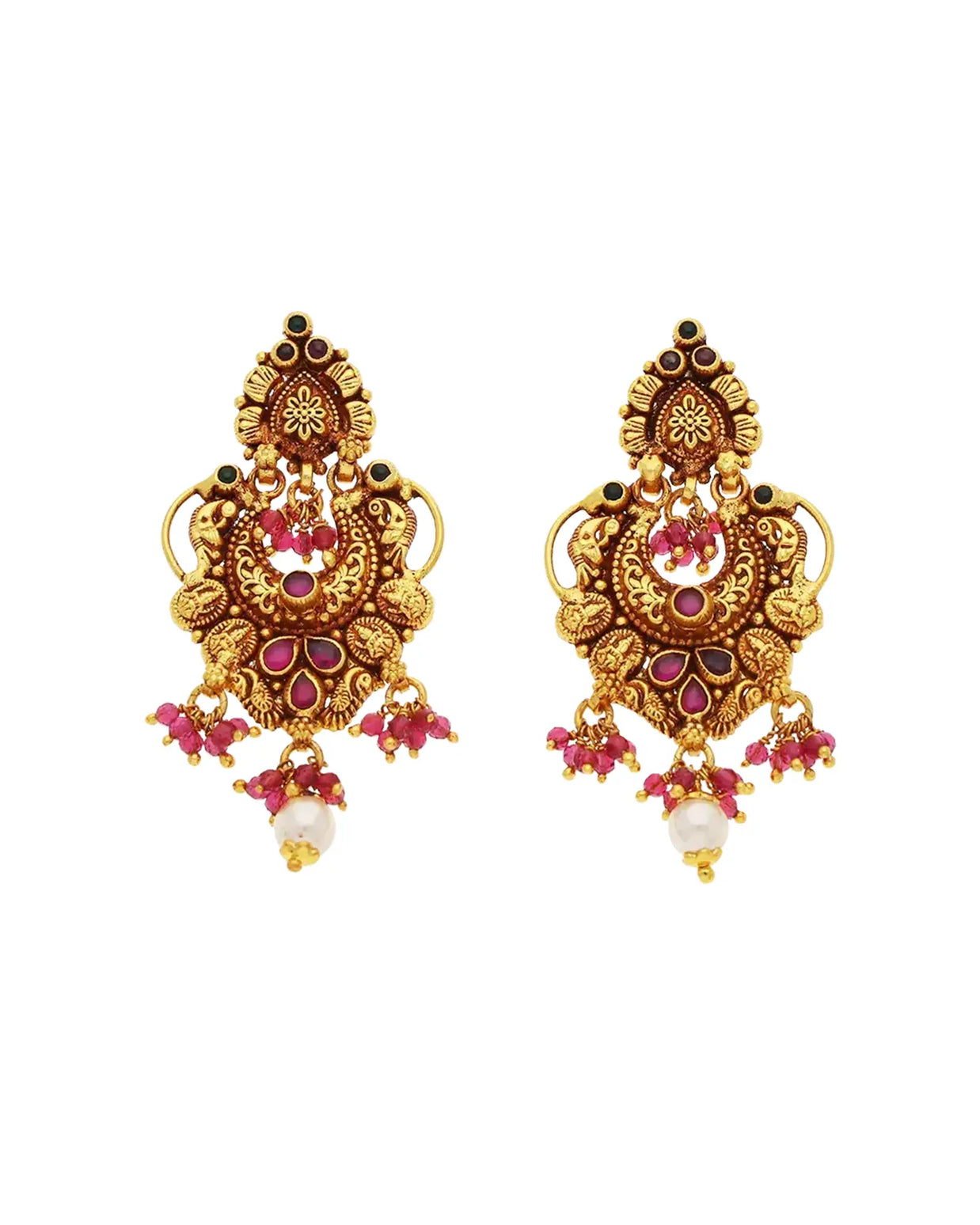Glimmering Heritage: Chandbali Elegance