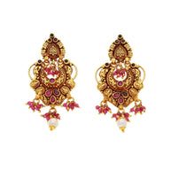 Glimmering Heritage: Chandbali Elegance