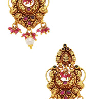 Glimmering Heritage: Chandbali Elegance