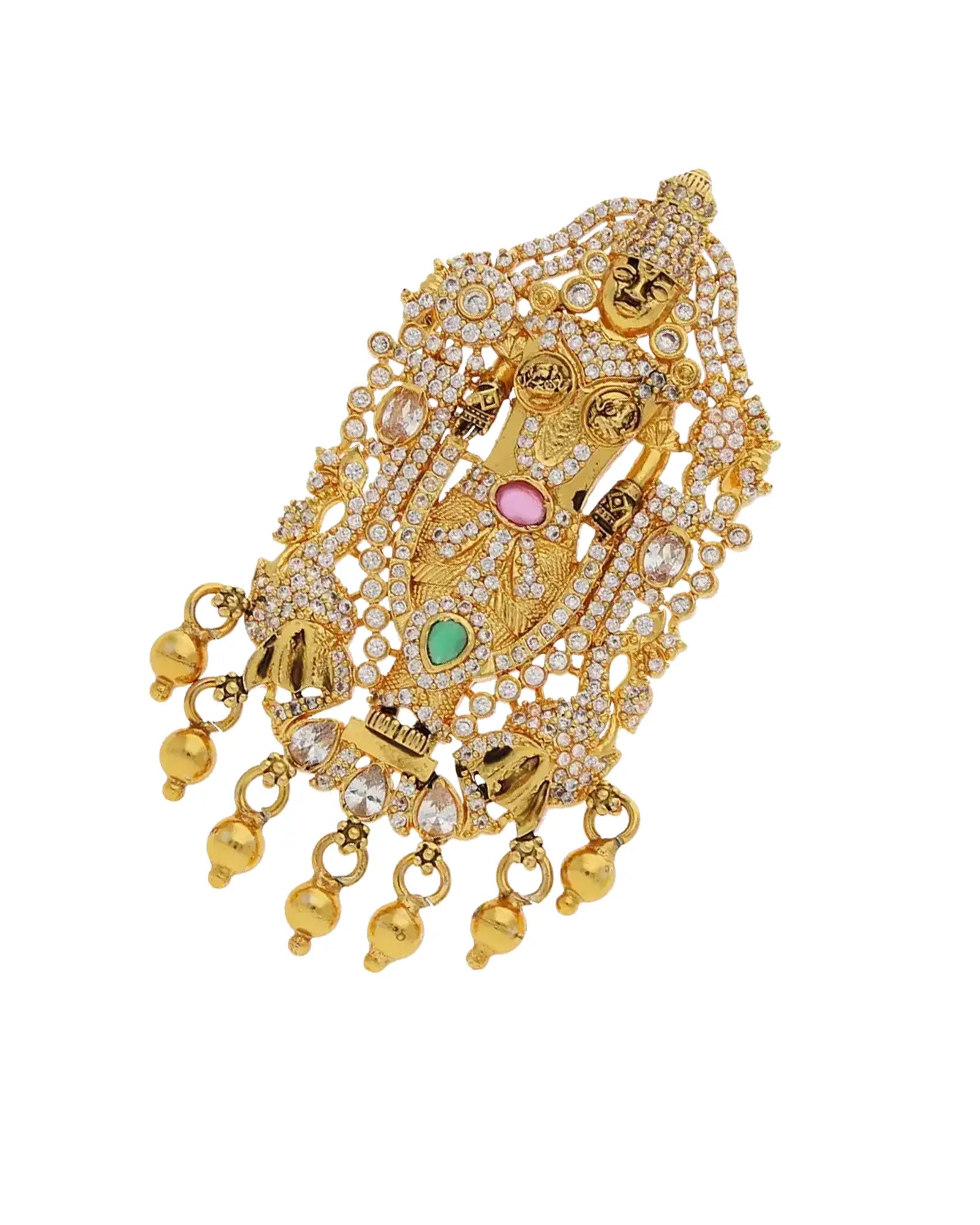Divine Heritage Gold Venkateshwara Pendant