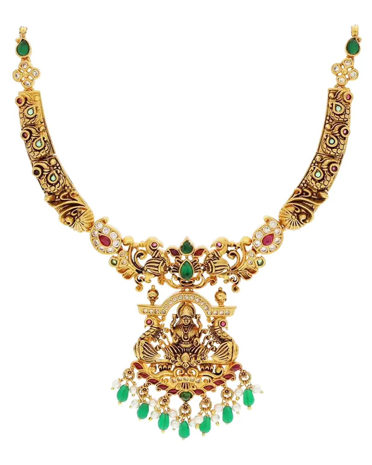 Goddess Lakshmi's Regal Necklace