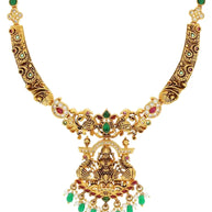 Goddess Lakshmi's Regal Necklace