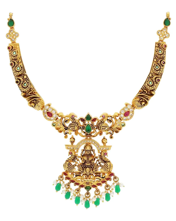 Goddess Lakshmi's Regal Necklace