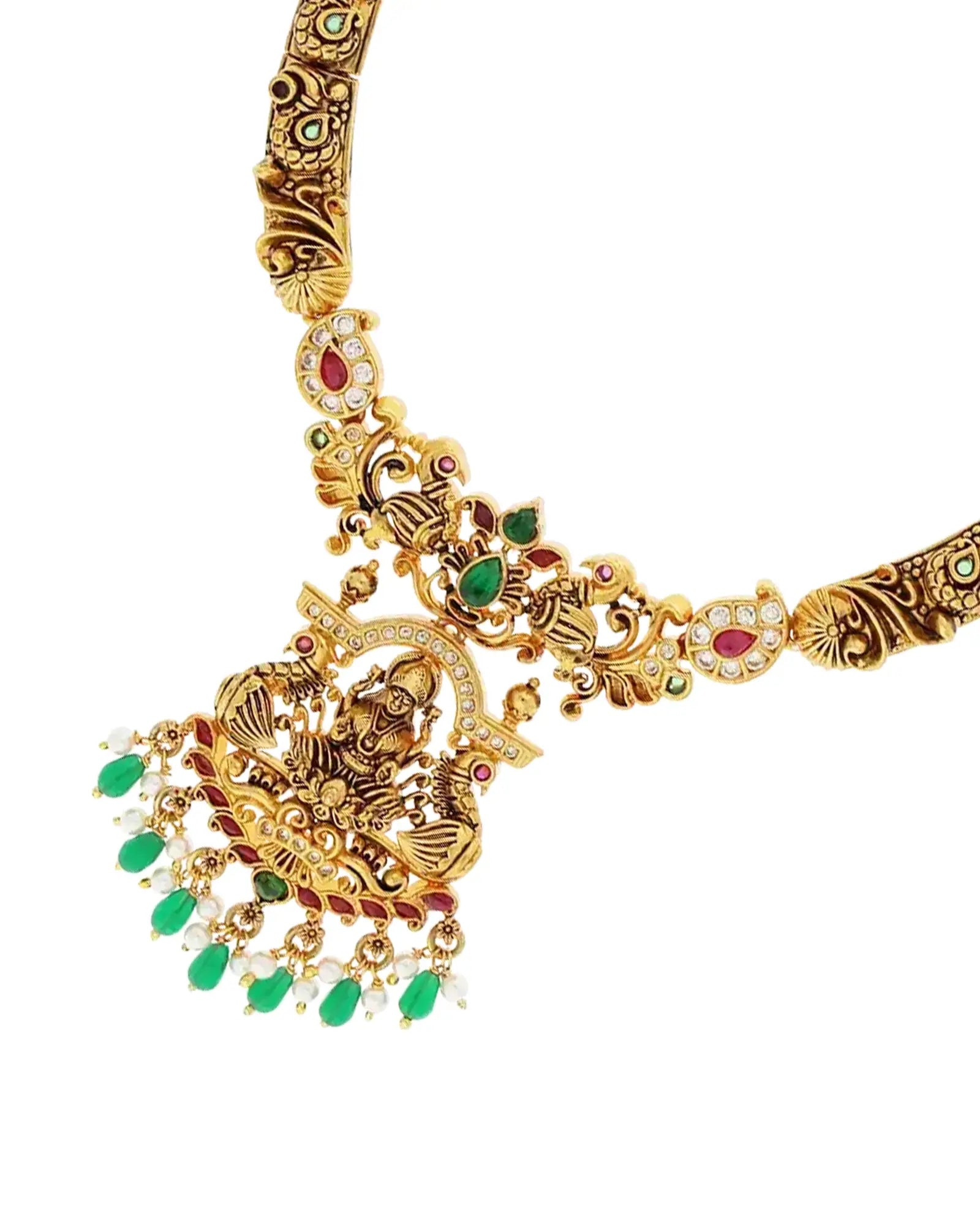 Goddess Lakshmi's Regal Necklace