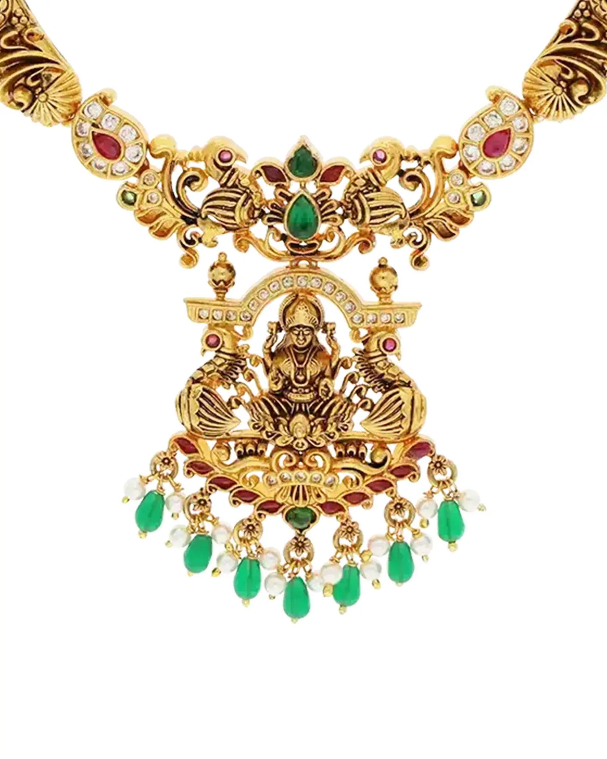 Goddess Lakshmi's Regal Necklace