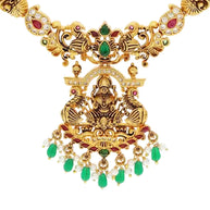 Goddess Lakshmi's Regal Necklace