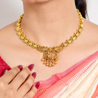 Antique Lakshmi Peacock Necklace