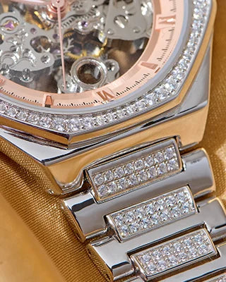 Roxerina Automatic Watch in 92.5 Silver