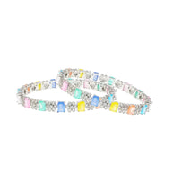 Silsila's Lustrous Crystal Bangles