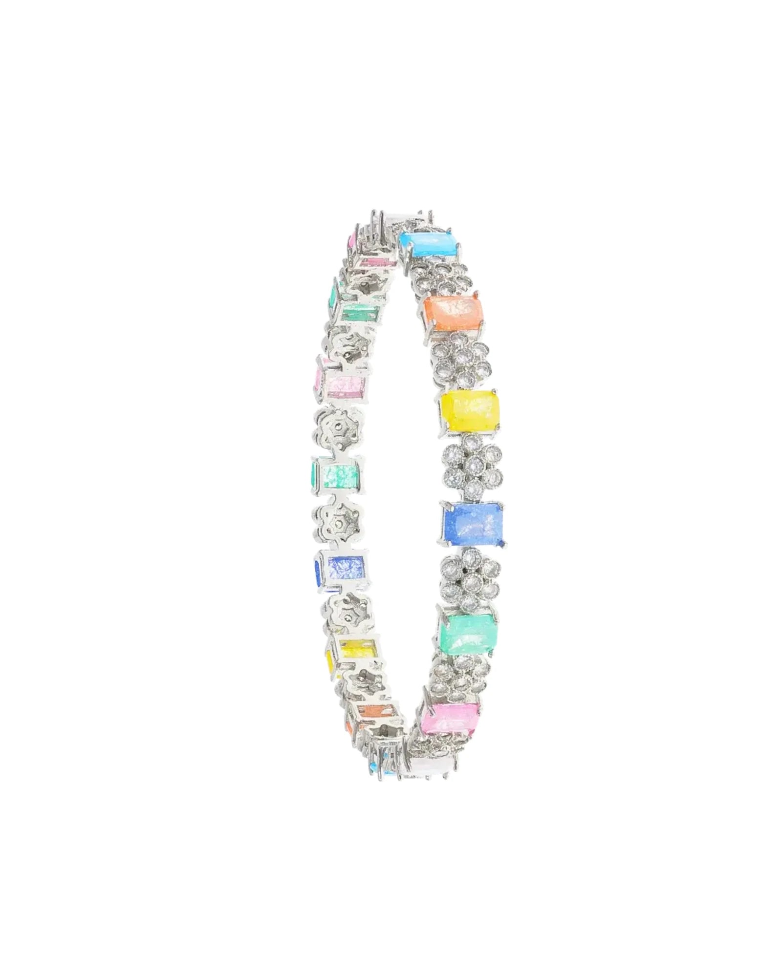 Silsila's Lustrous Crystal Bangles