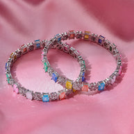 Silsila's Lustrous Crystal Bangles