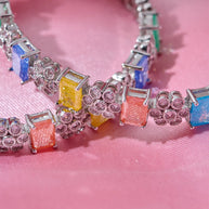 Silsila's Lustrous Crystal Bangles