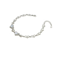 Heartfelt Elegance Charm Bracelet
