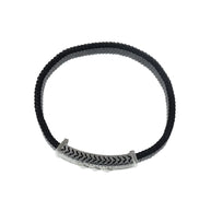 Twilight Luxe Kada: Silver & Diamond Charm