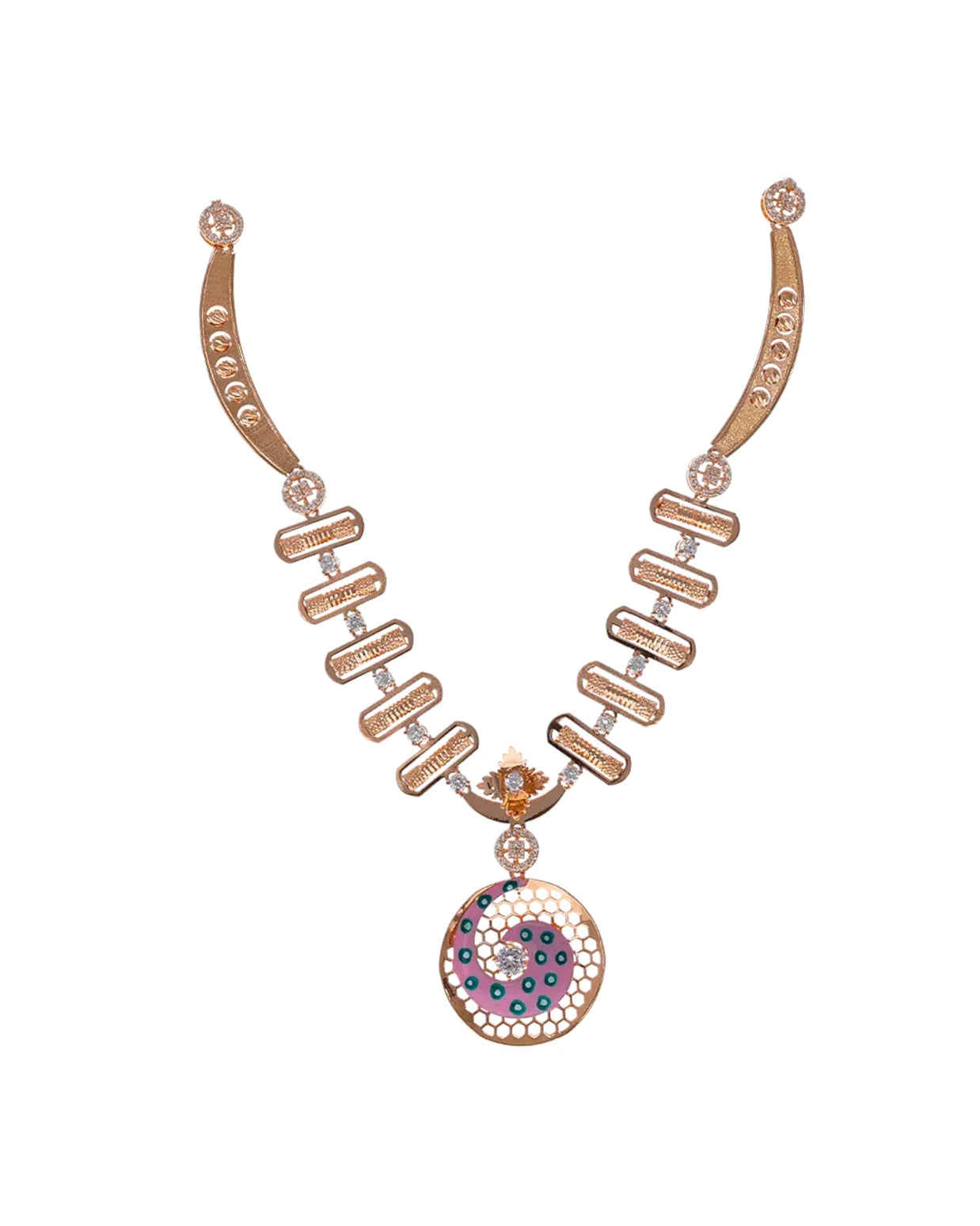 Twilight Glamour Rose Gold Elegance