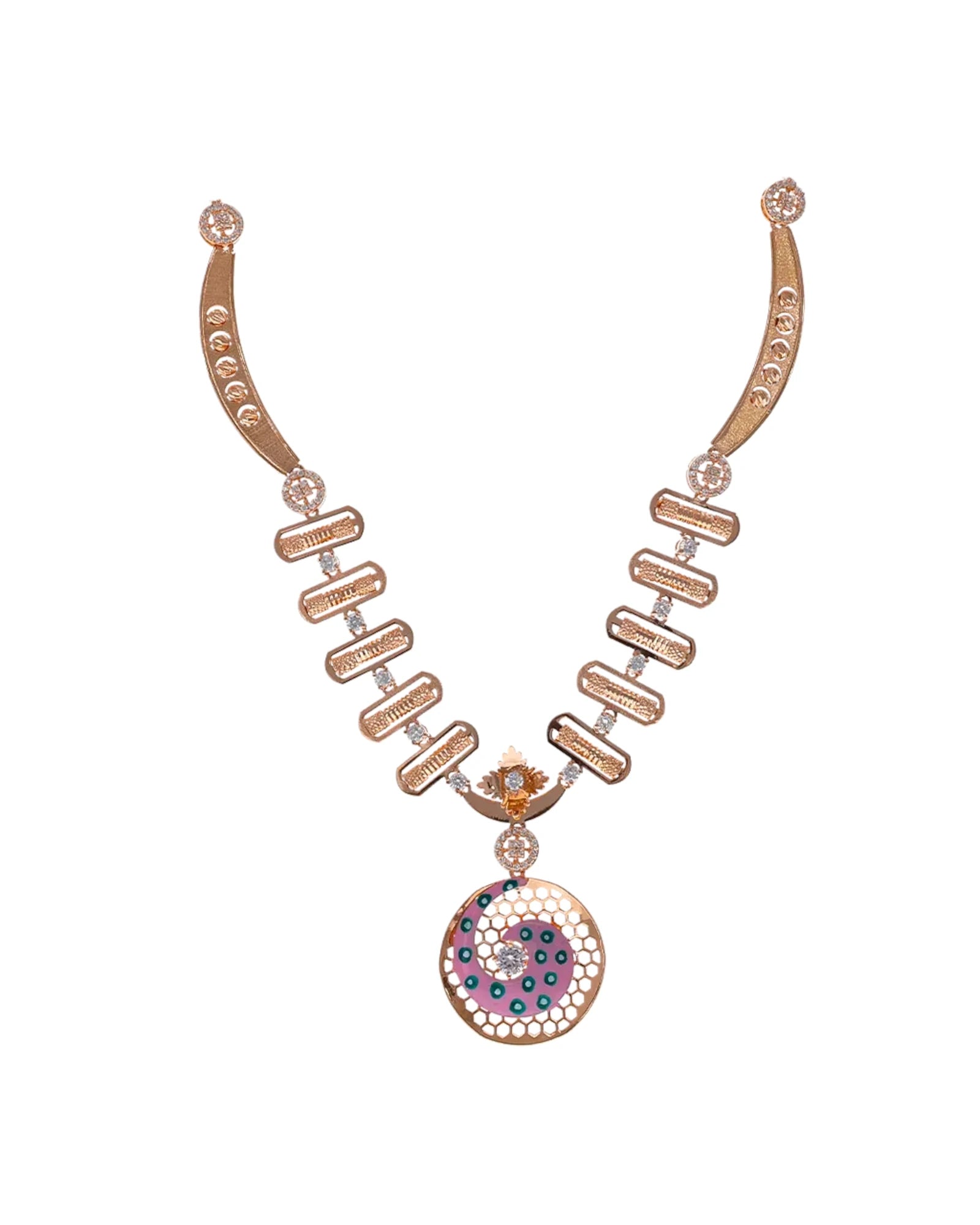 Twilight Glamour Rose Gold Elegance