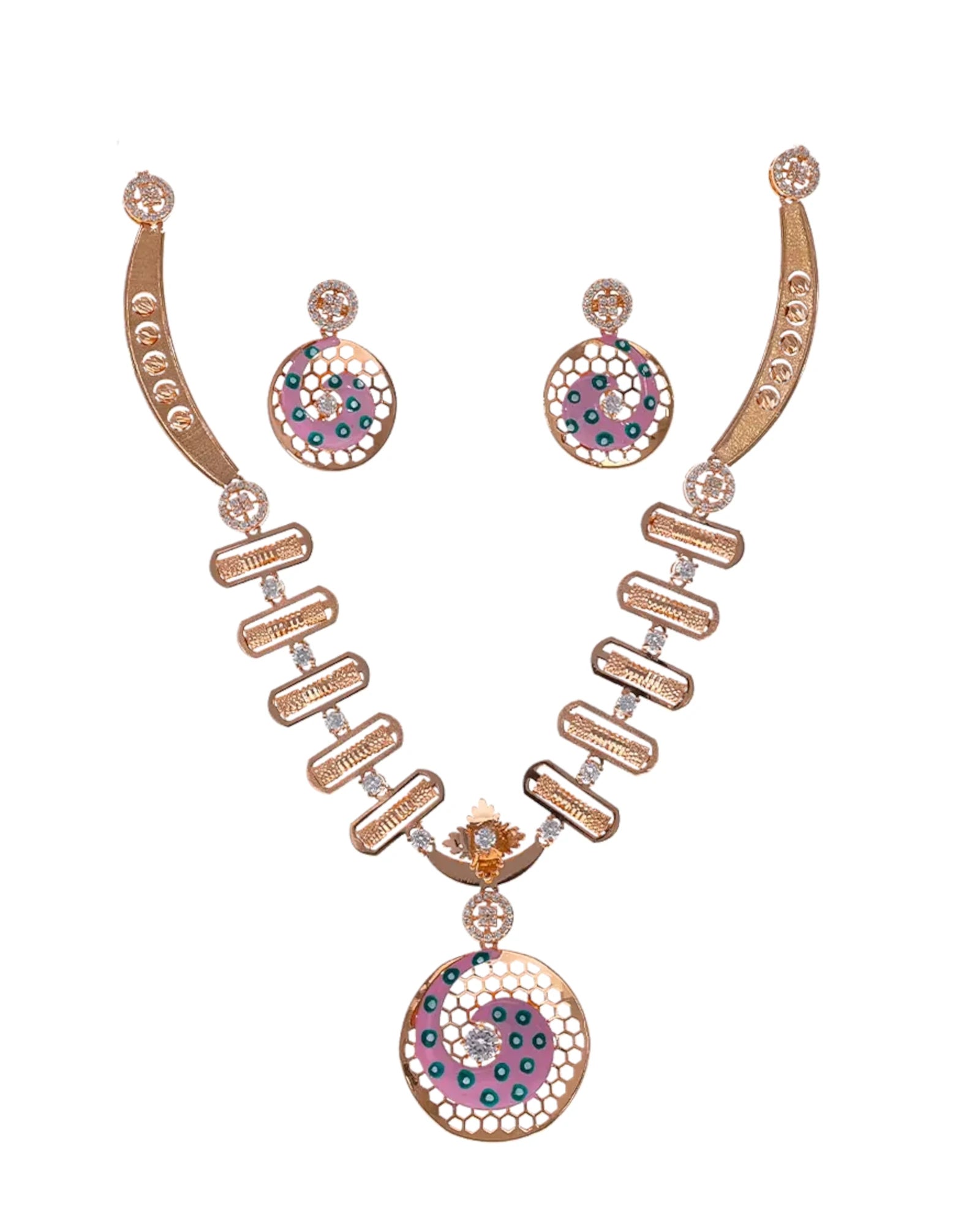 Twilight Glamour Rose Gold Elegance