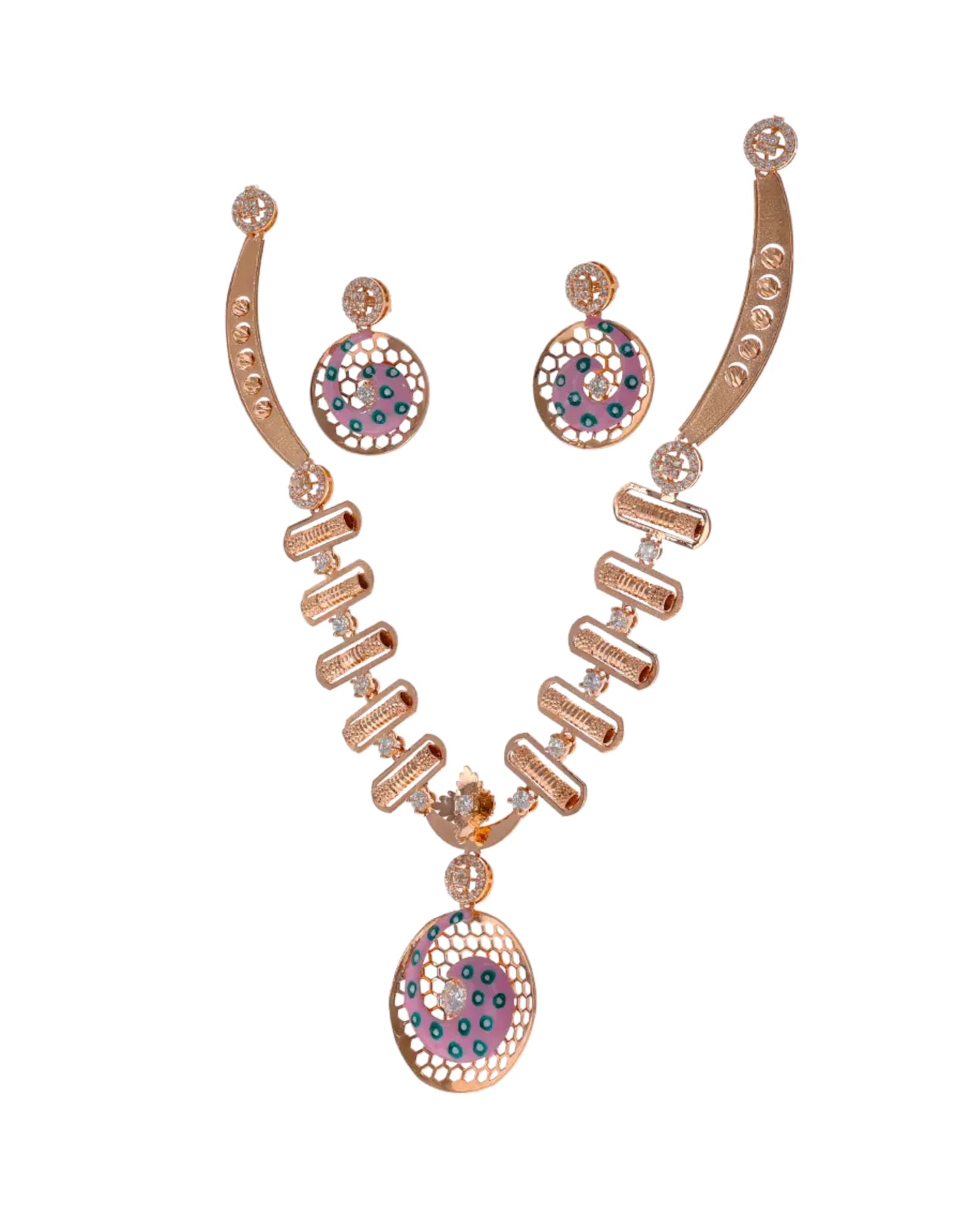 Twilight Glamour Rose Gold Elegance