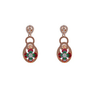 Lustre Rose gold collar set