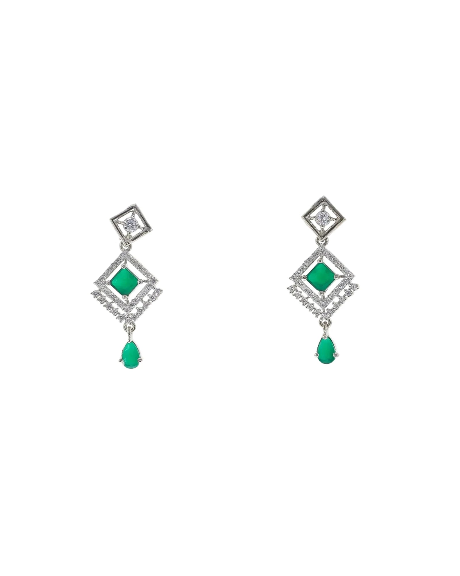 Emerald Elegance Luxe Collar Set
