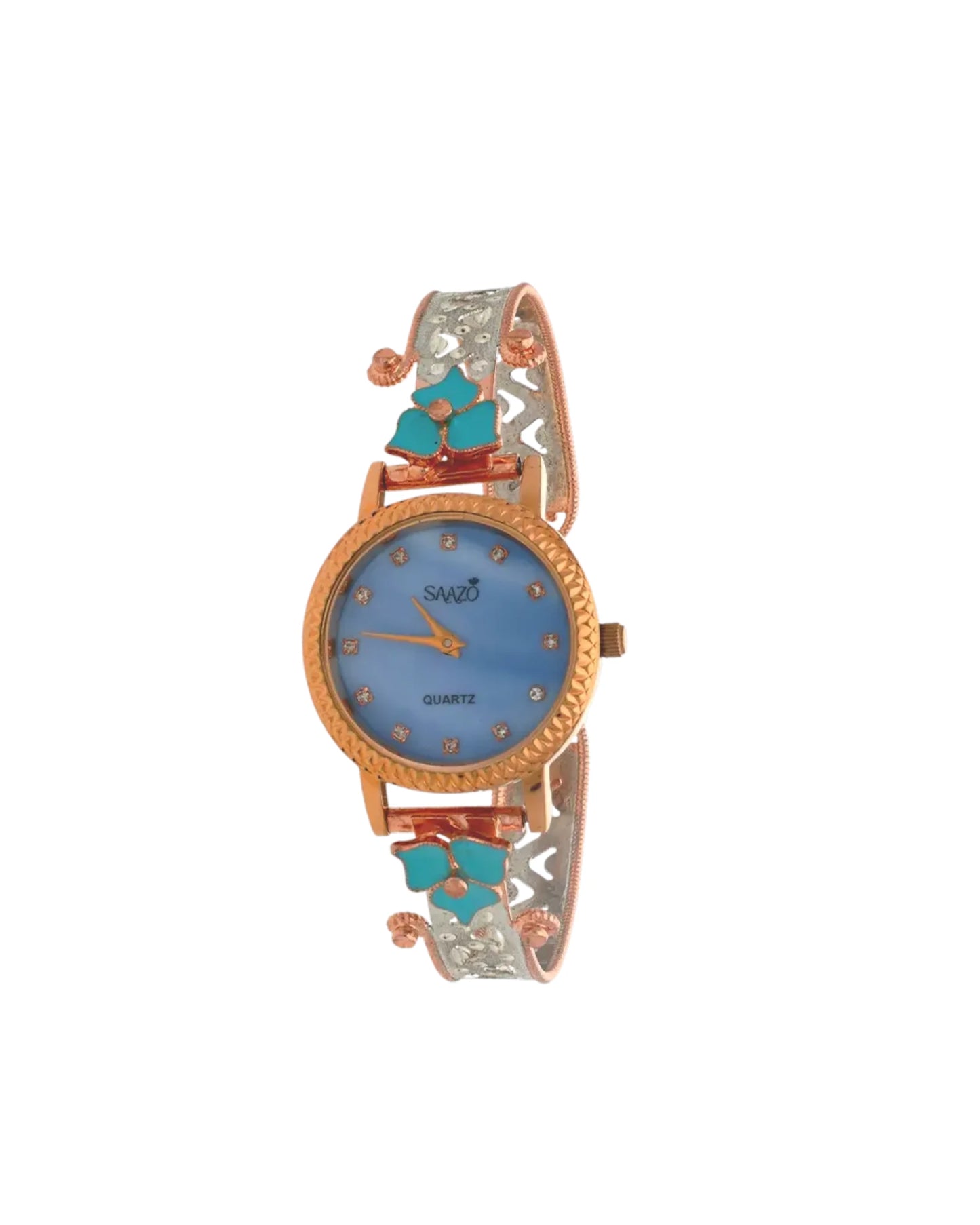 Floral Luxe Watch in 92.5 Silver