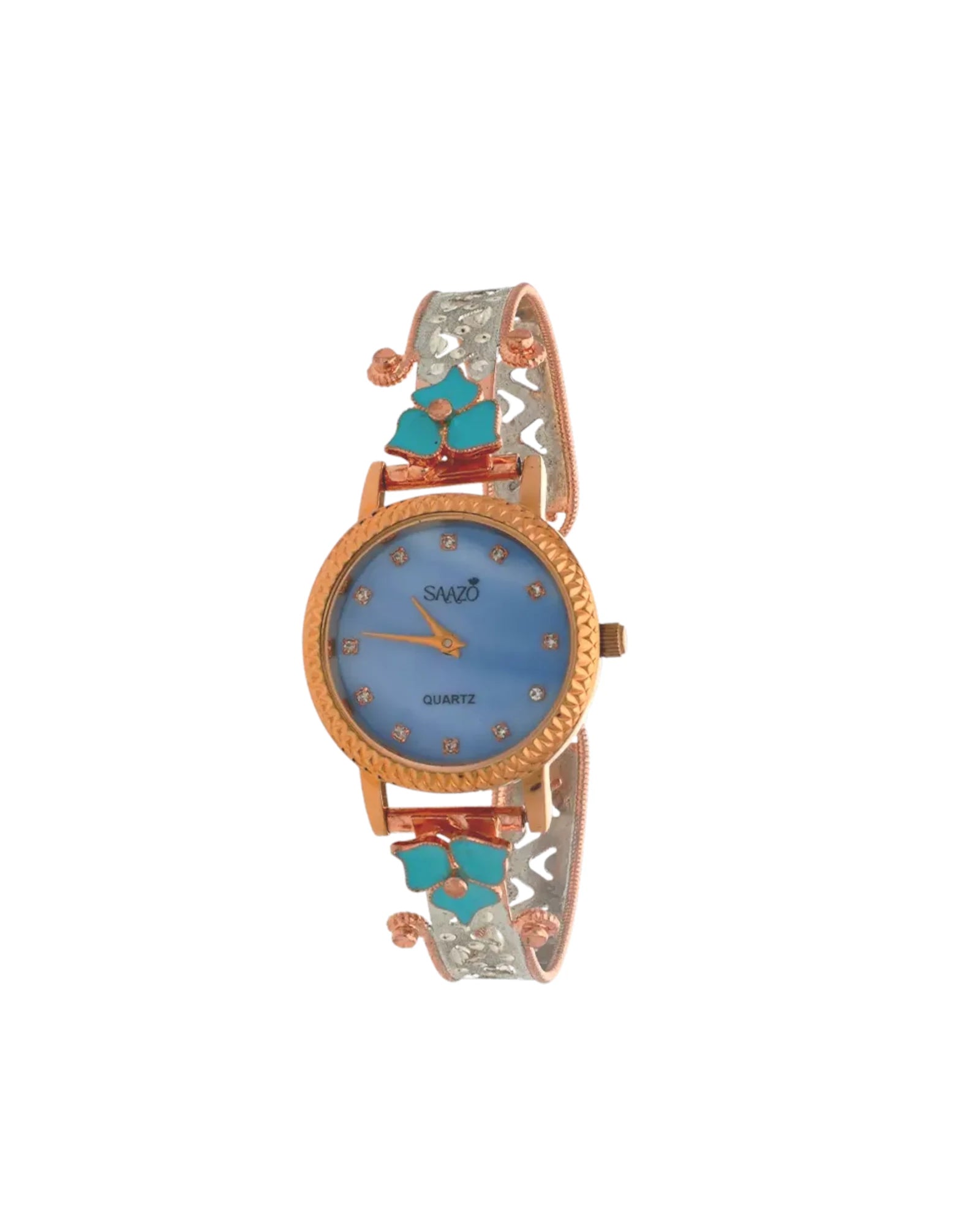 Floral Elegance: SAAZO Luxe Watch