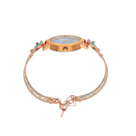 Floral Elegance: SAAZO Luxe Watch