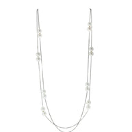 LuxeTwist Pearl Elegance Necklace