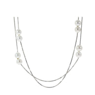LuxeTwist Pearl Elegance Necklace