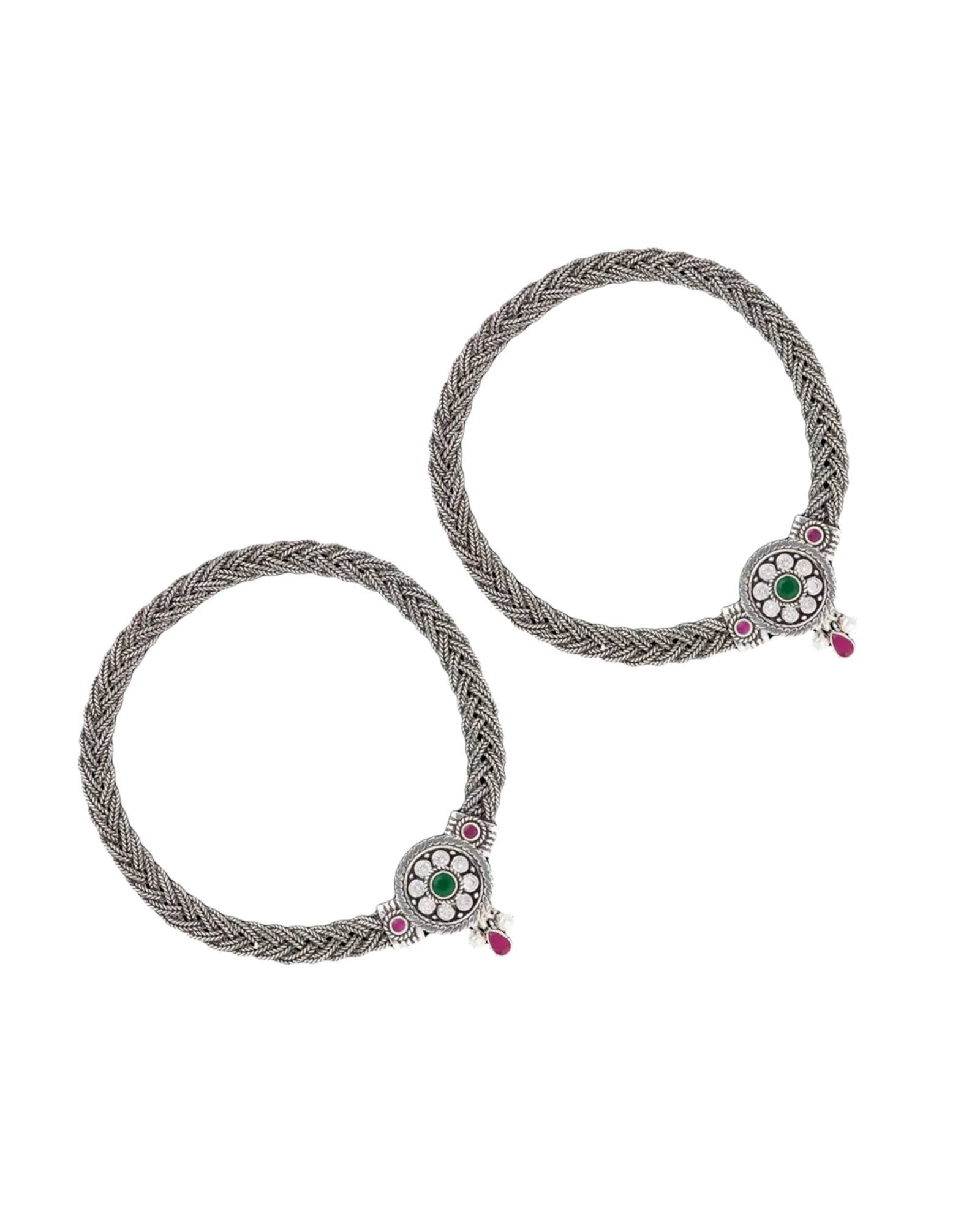 Heritage Kundan Foot Harness Anklet