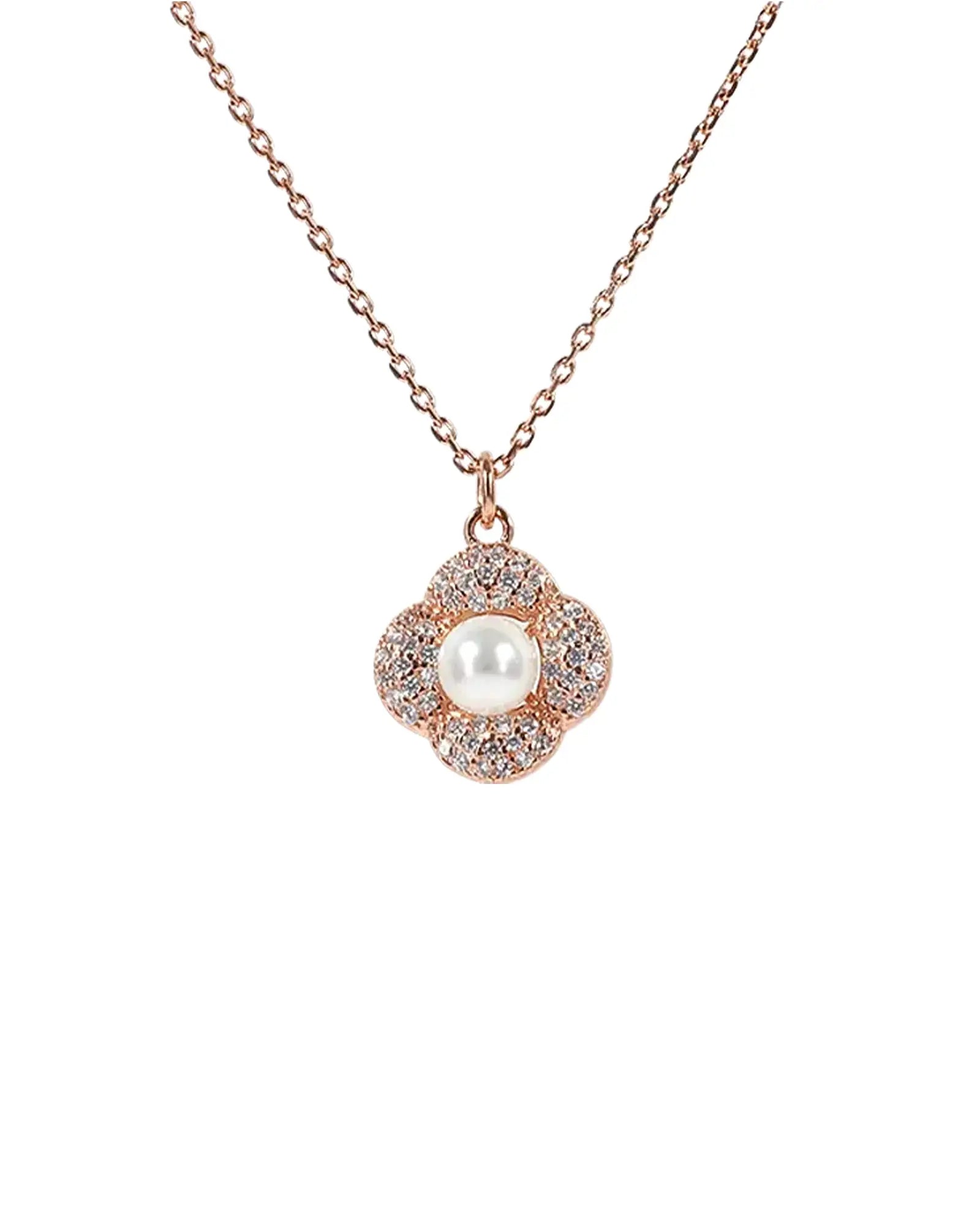 Lustre Bloom: Rose Gold Charm Duo
