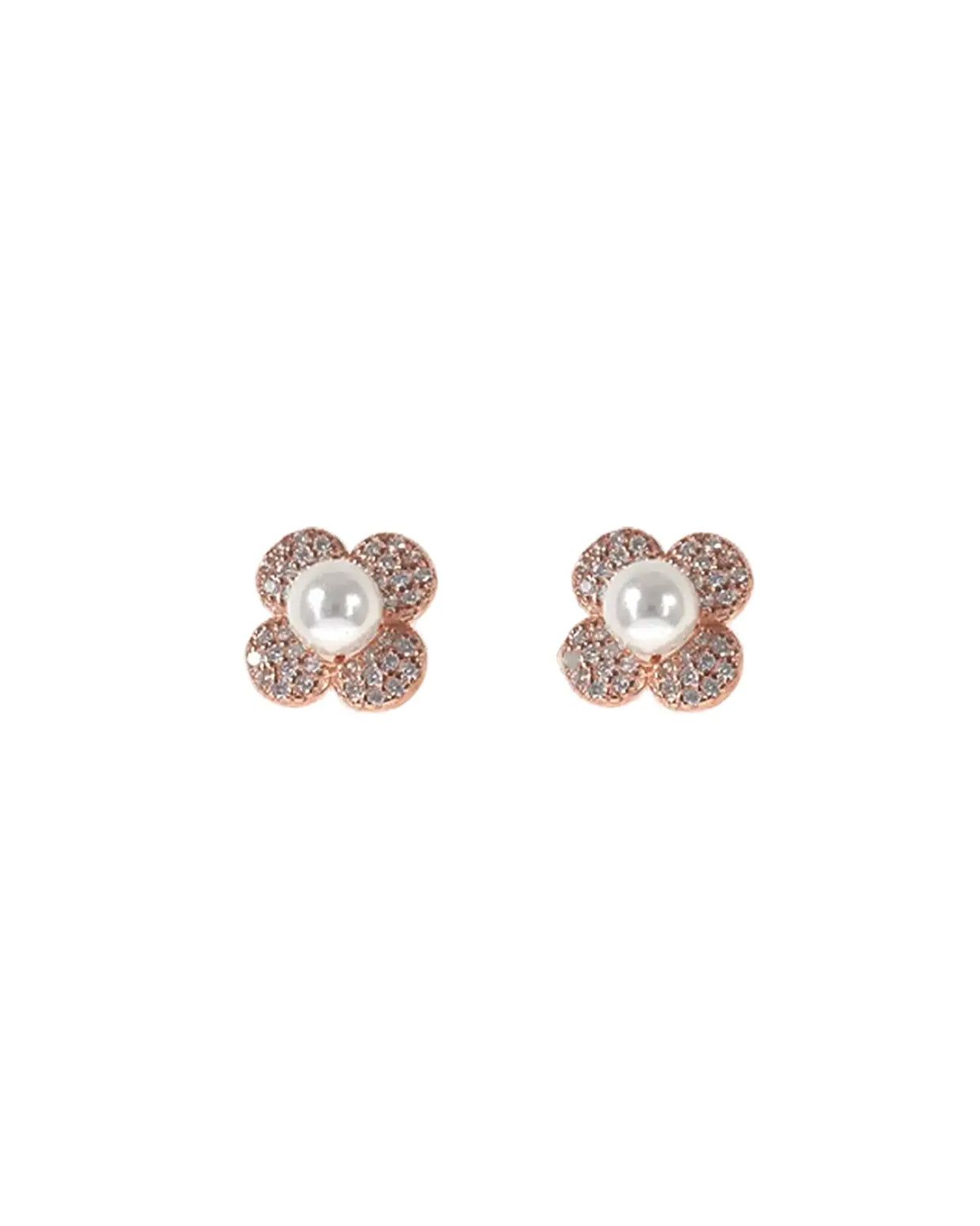 Lustre Bloom: Rose Gold Charm Duo