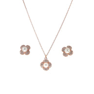 Lustre Bloom: Rose Gold Charm Duo