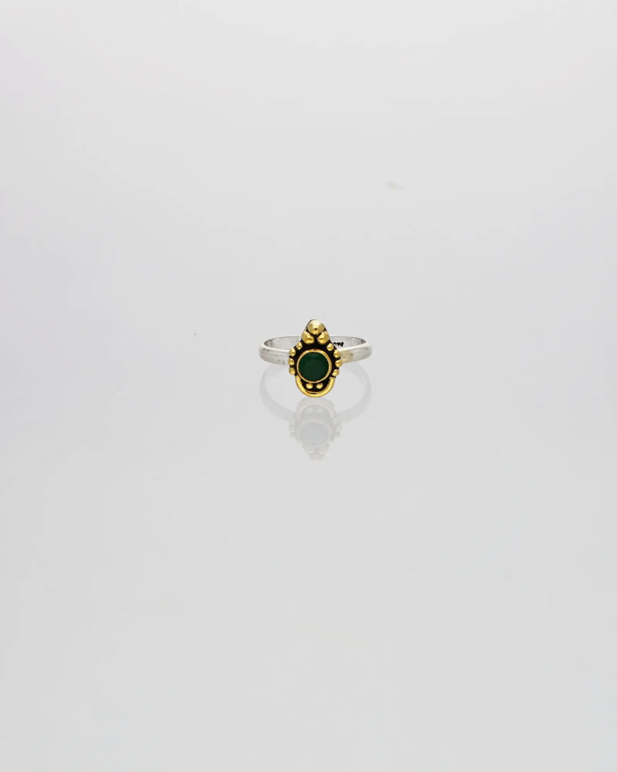 Verdant Blossom Toe Ring