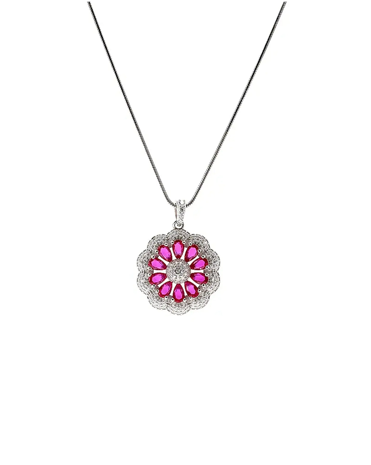 Twilight Blossom Charm Duo Pendant