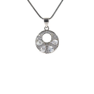 Celestial Charm Duo: Luxe Pendant Set