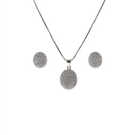 Honeycomb Glam Charm Duo Pendant