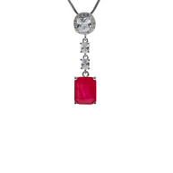 Twilight Charm Duo: Luxe Red Elegance