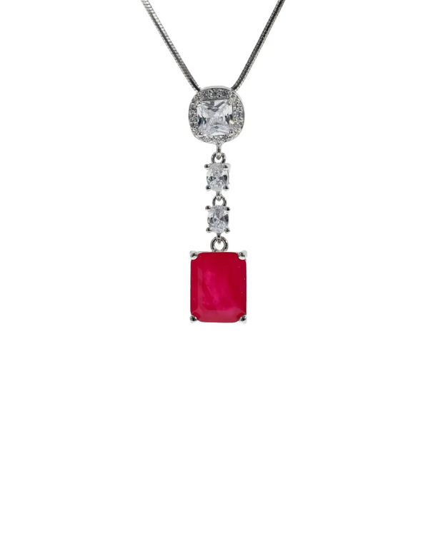 Twilight Charm Duo: Luxe Red Elegance