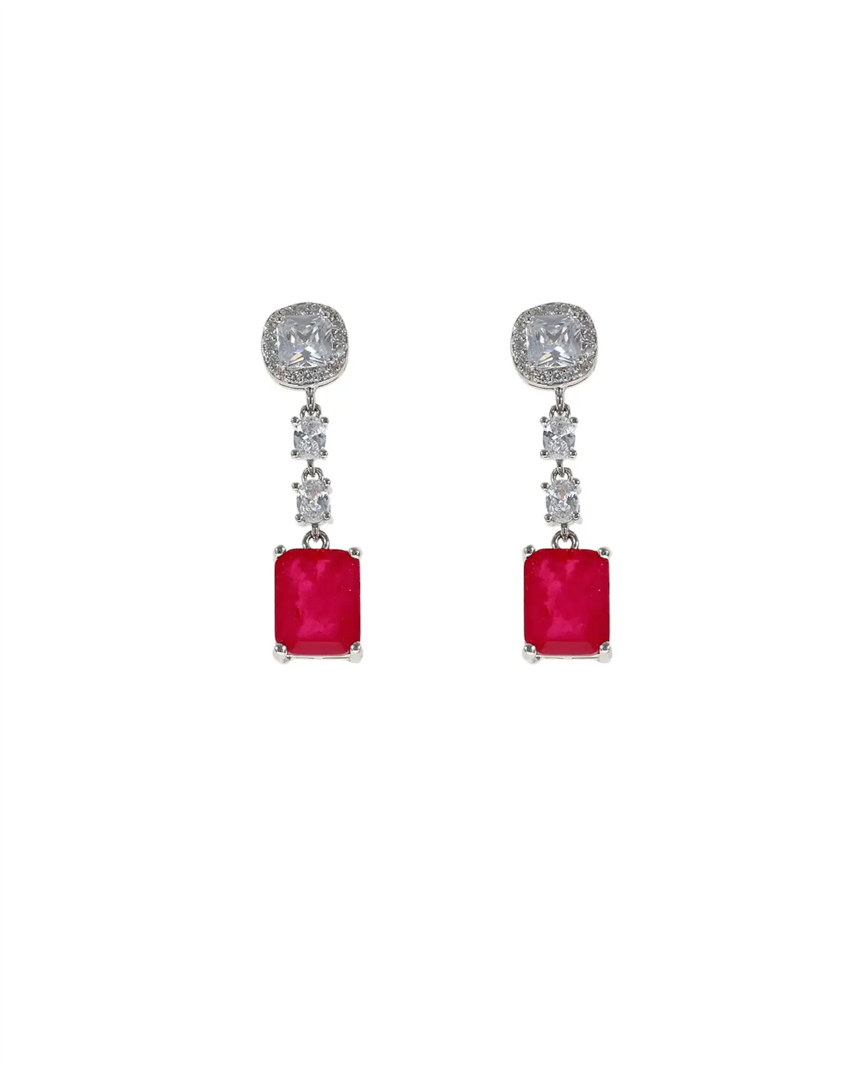 Twilight Charm Duo: Luxe Red Elegance