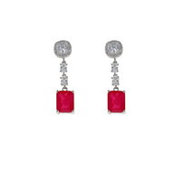 Twilight Charm Duo: Luxe Red Elegance