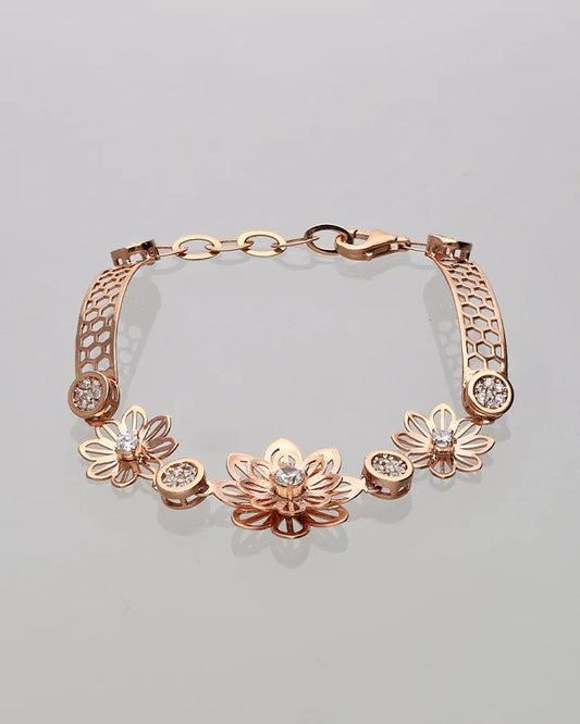 Glam Bow Bliss Luxe Bracelet in 92.5 Silver