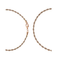 Spiral Serenity Anklet Elegance