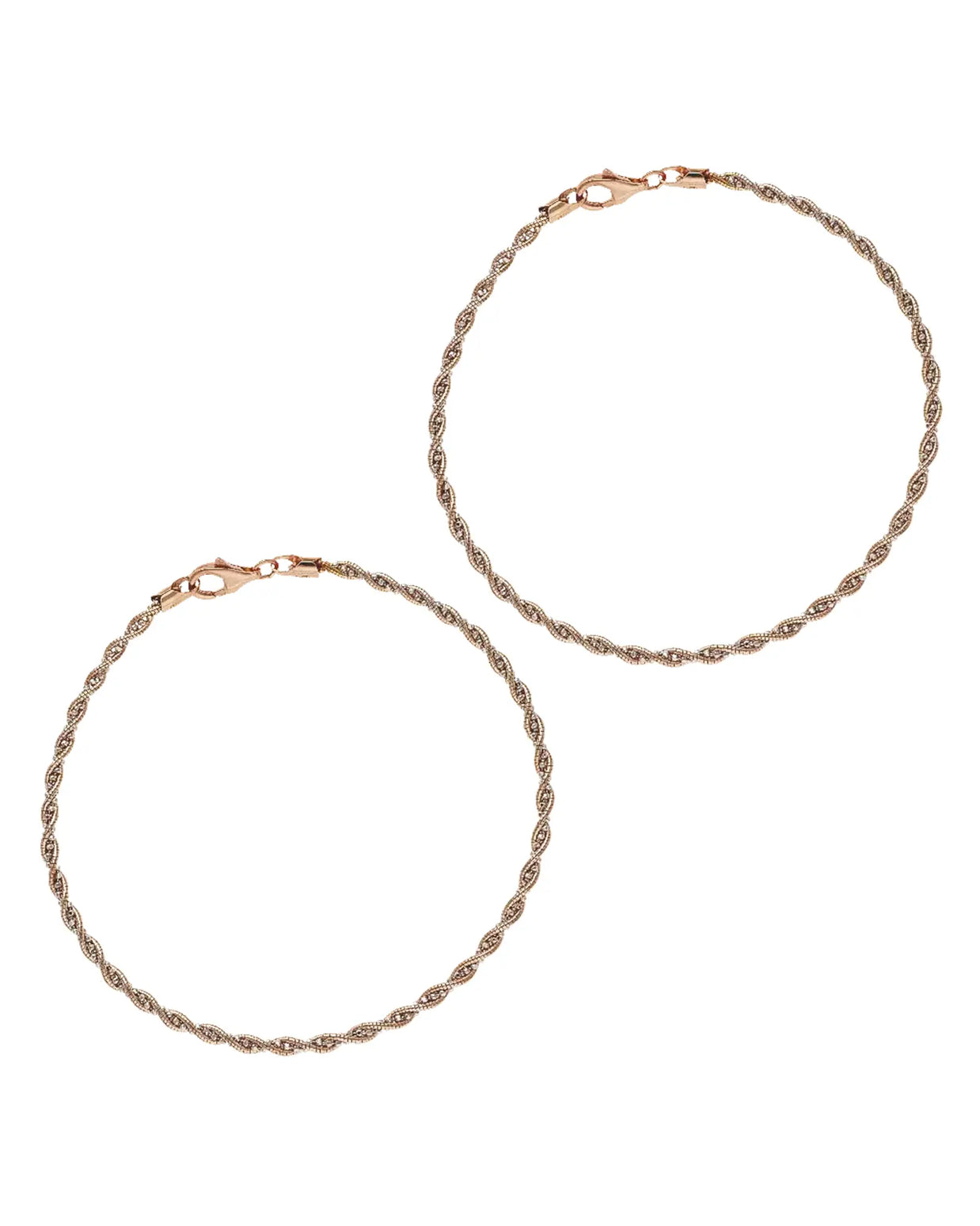 Spiral Serenity Anklet Elegance