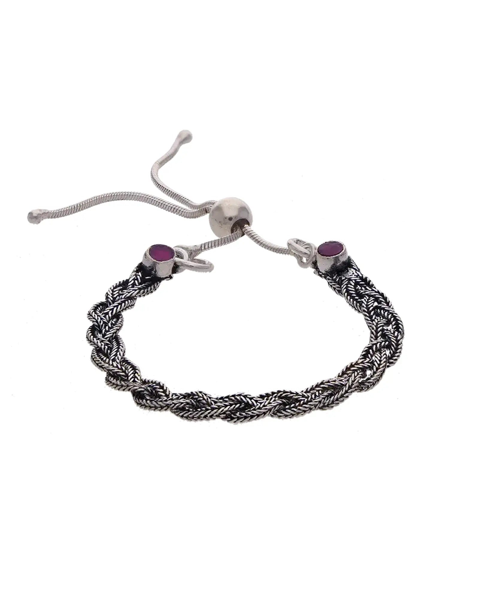 Twilight Royale: Ruby Twisted Bracelet