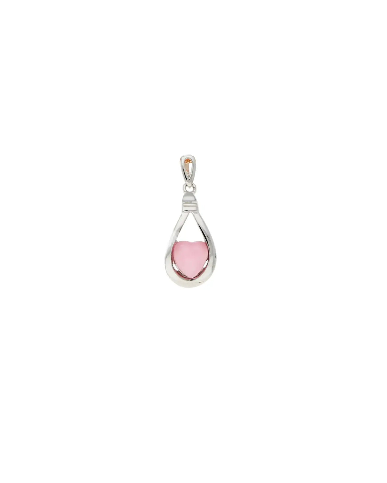 HeartSpark Teardrop Pendant